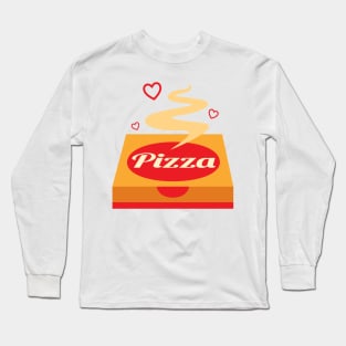 Pizza love, Pizza life, Funny pizza, funny Long Sleeve T-Shirt